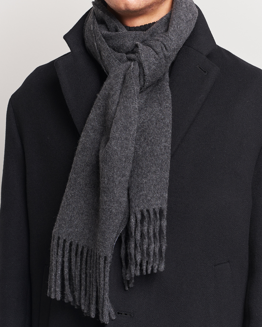 Herr |  | Tiger of Sweden | Sylan Wool Scarf Grey Melange