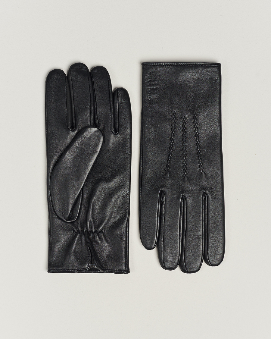 Herr | Tiger of Sweden Garvin Leather Gloves Black | Tiger of Sweden | Garvin Leather Gloves Black