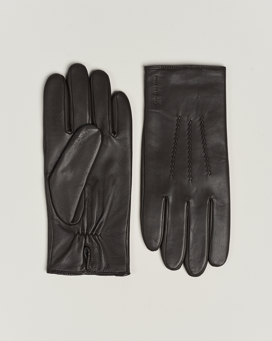 Herr | Tiger of Sweden Garvin Leather Gloves Brown | Tiger of Sweden | Garvin Leather Gloves Brown