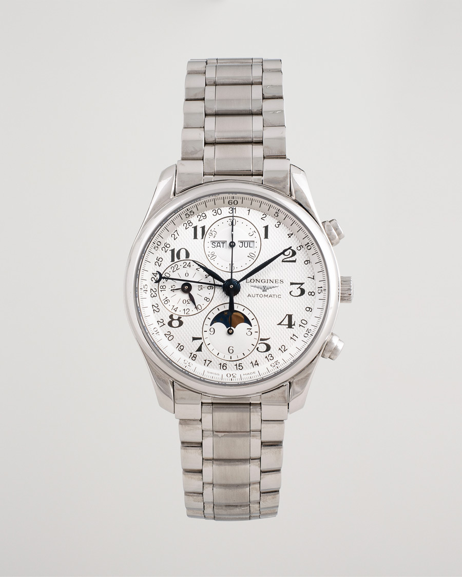 Herr | Pre-Owned & Vintage Watches | Longines Pre-Owned | Master Collection L2.673.4.03.6 Steel White