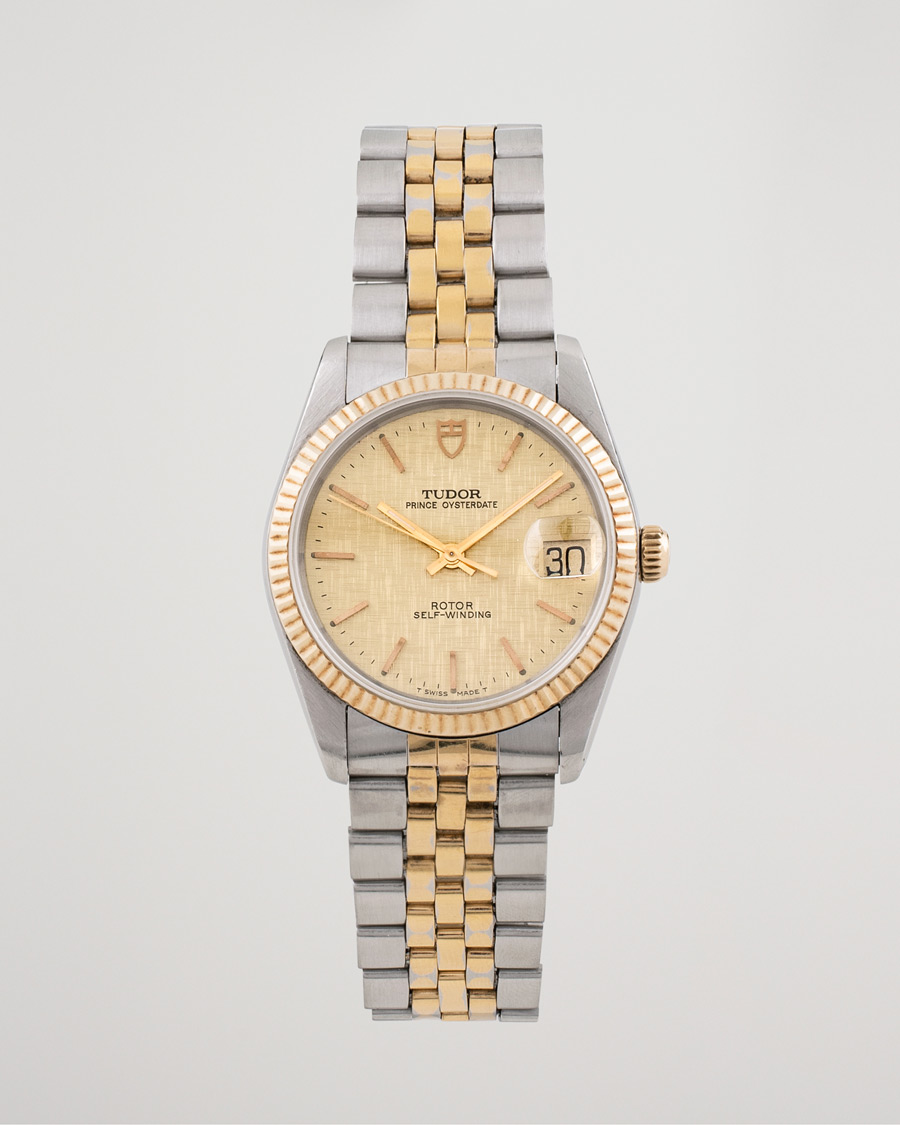 Herr | Pre-Owned & Vintage Watches | Tudor Pre-Owned | Prince Oysterdate 74033 Gold Steel Gold