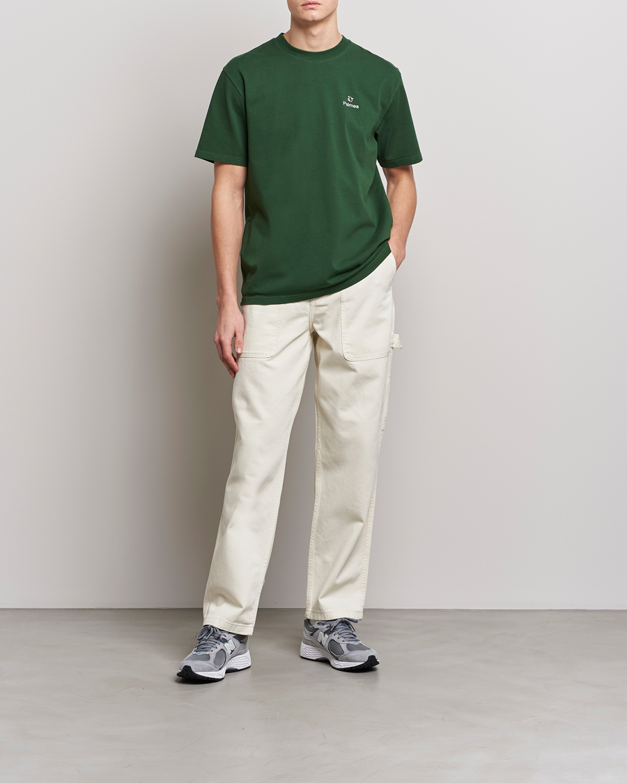 Herr | T-Shirts | Palmes | Allan T-Shirt Dark Green