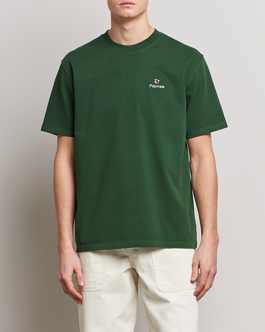 Herr |  | Palmes | Allan T-Shirt Dark Green