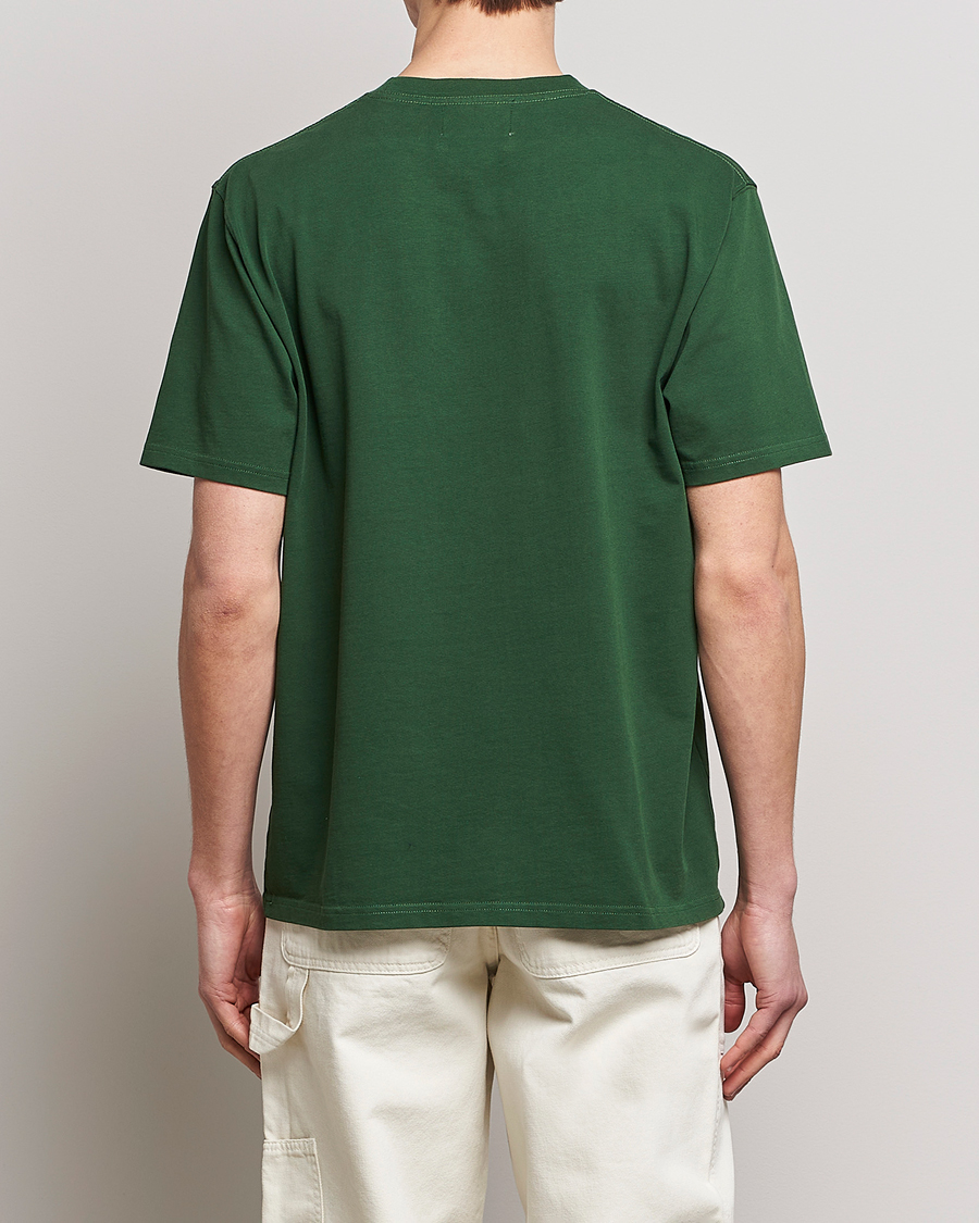 Herr | T-Shirts | Palmes | Allan T-Shirt Dark Green