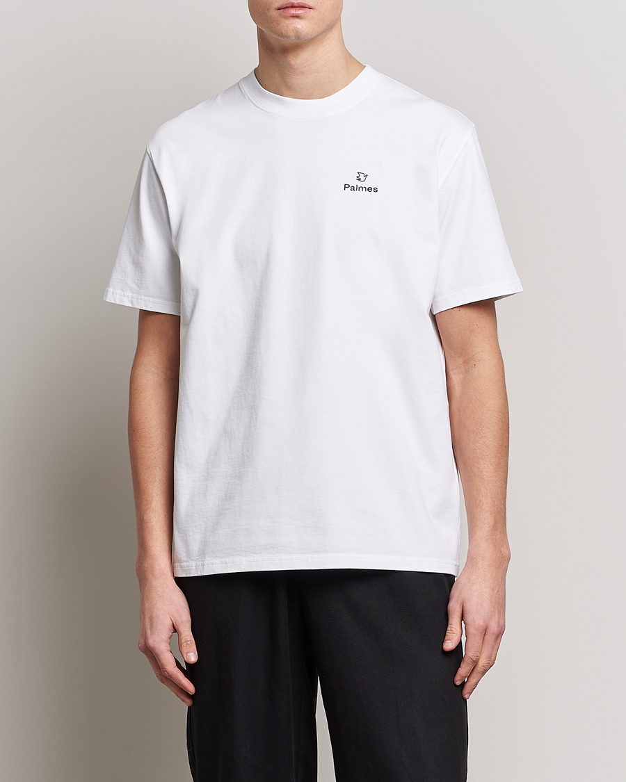 Herr | T-Shirts | Palmes | Allan T-Shirt White