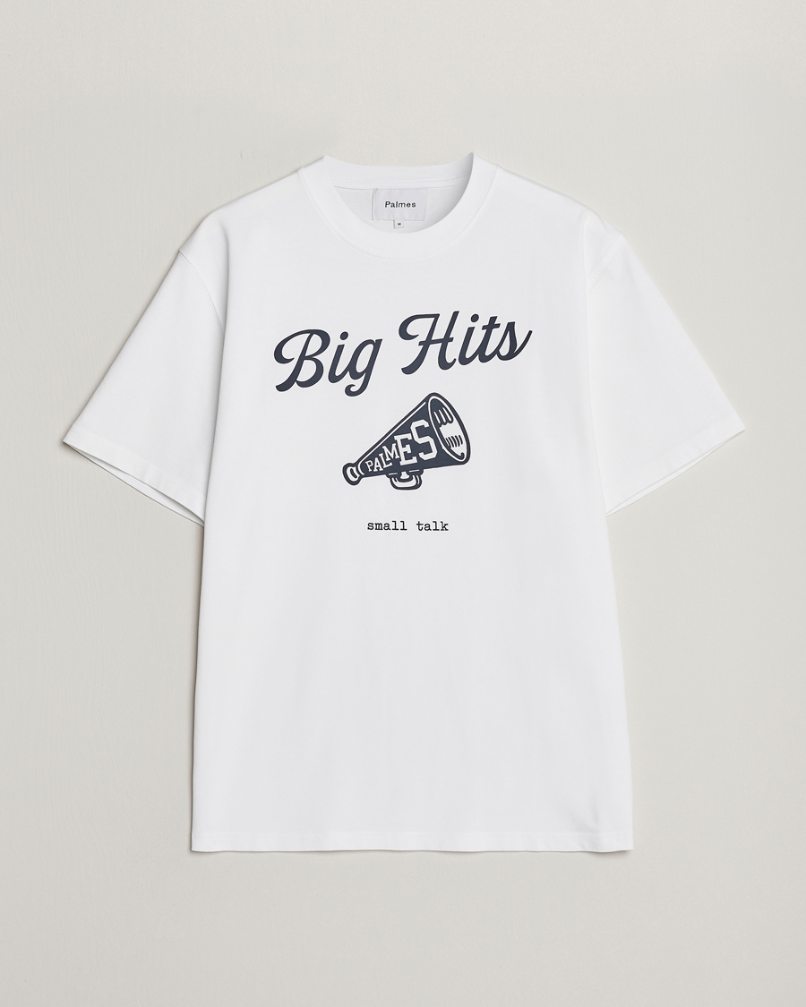 Herr | T-Shirts | Palmes | Big Hits T-Shirt White