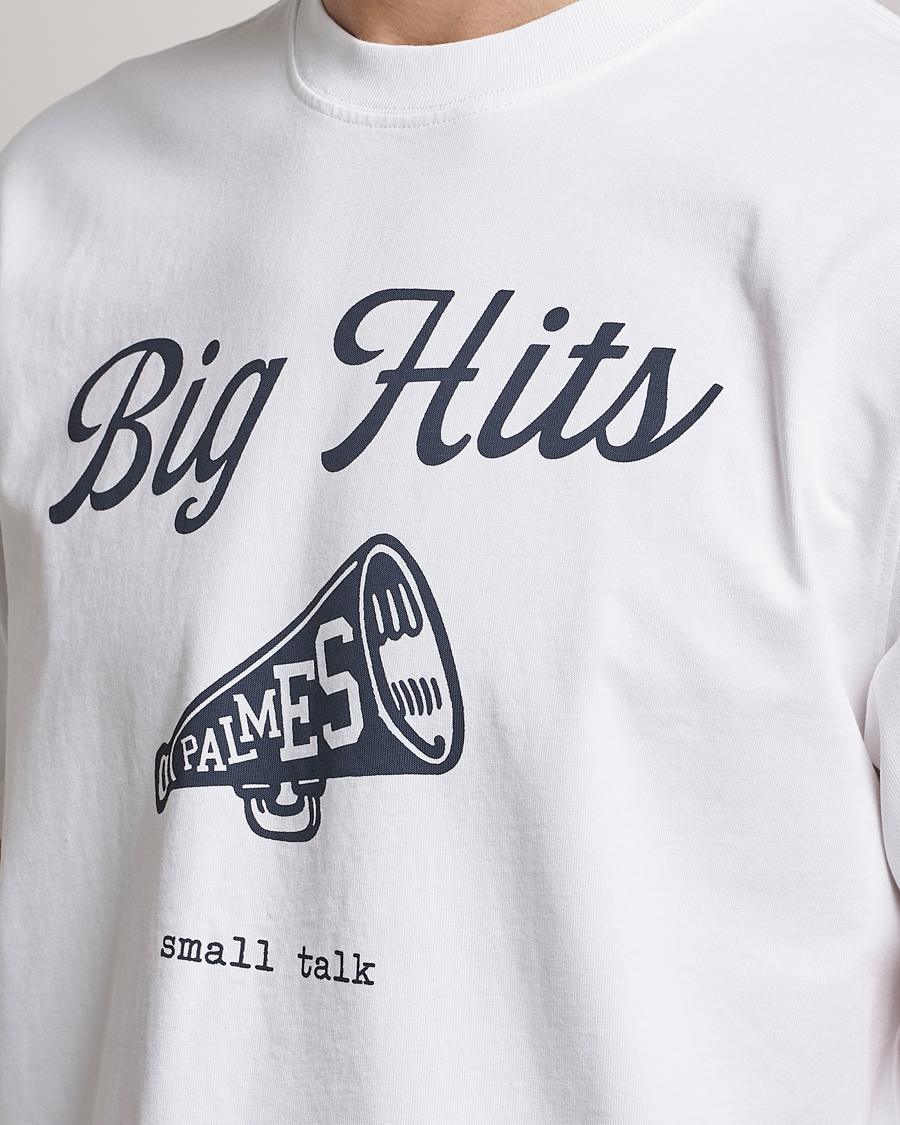 Herr | T-Shirts | Palmes | Big Hits T-Shirt White