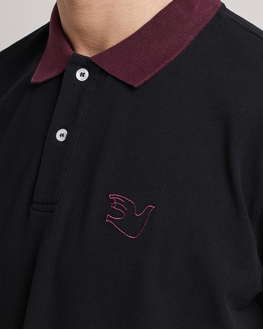 Herr | Pikéer | Palmes | Arthur Short Sleeve Polo Black