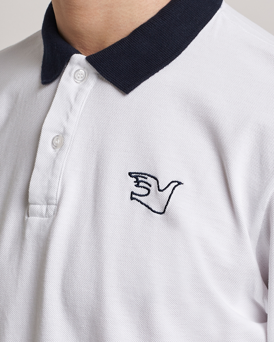 Herr | Pikéer | Palmes | Arthur Short Sleeve Polo White