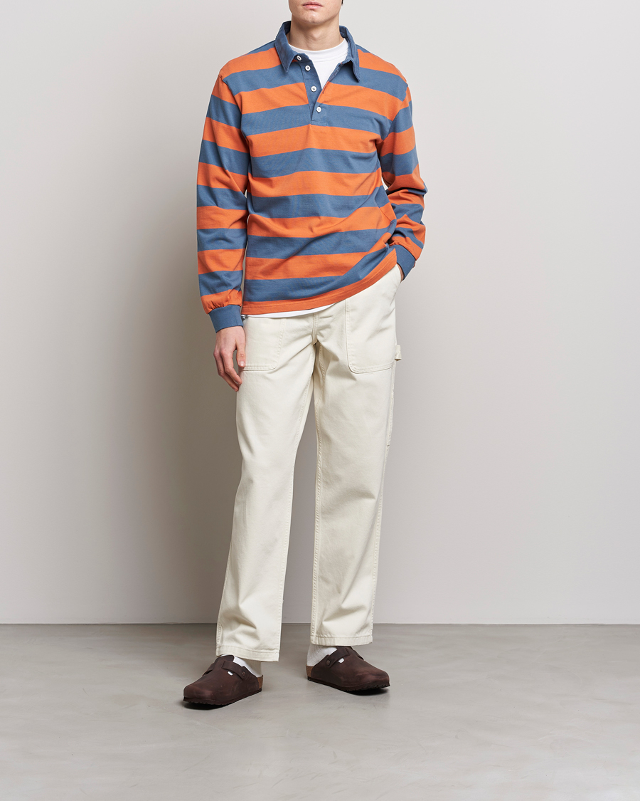 Herr | Tröjor | Palmes | Colt Rugby Shirt Blueish Grey