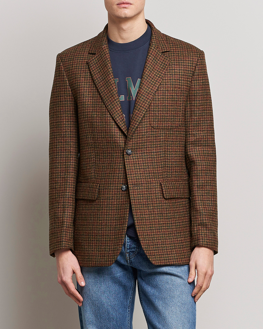 Herr | Kavajer | Palmes | Blaze Houndstooth Sportscoat Brown