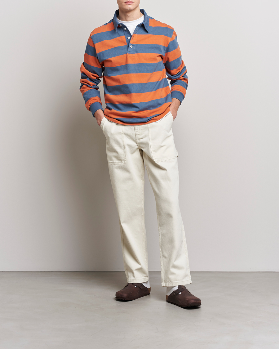 Herr | Byxor | Palmes | Broom Trousers Off White
