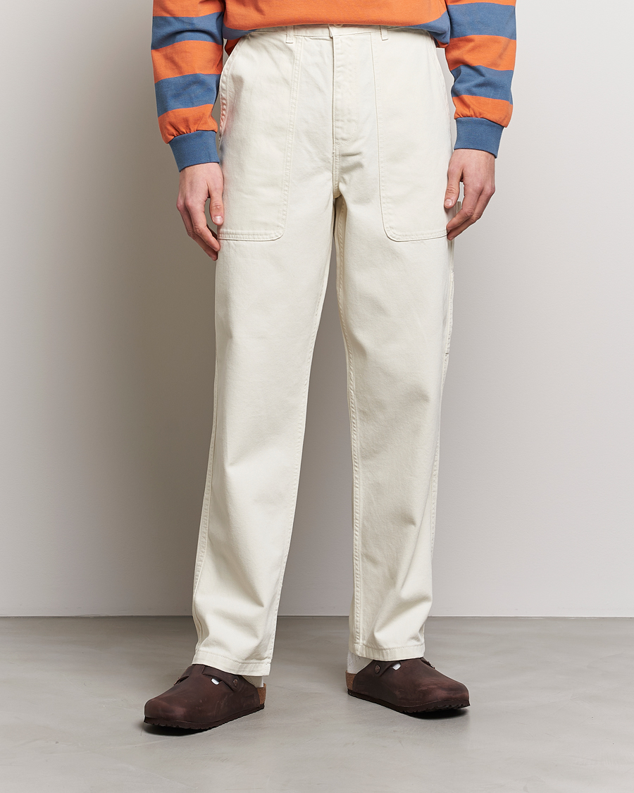 Herr | Chinos | Palmes | Broom Trousers Off White