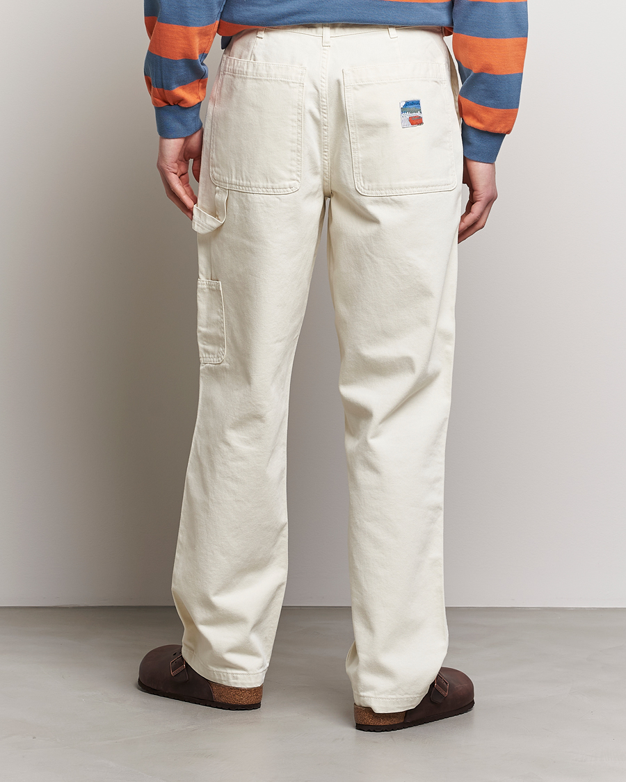 Herr | Byxor | Palmes | Broom Trousers Off White