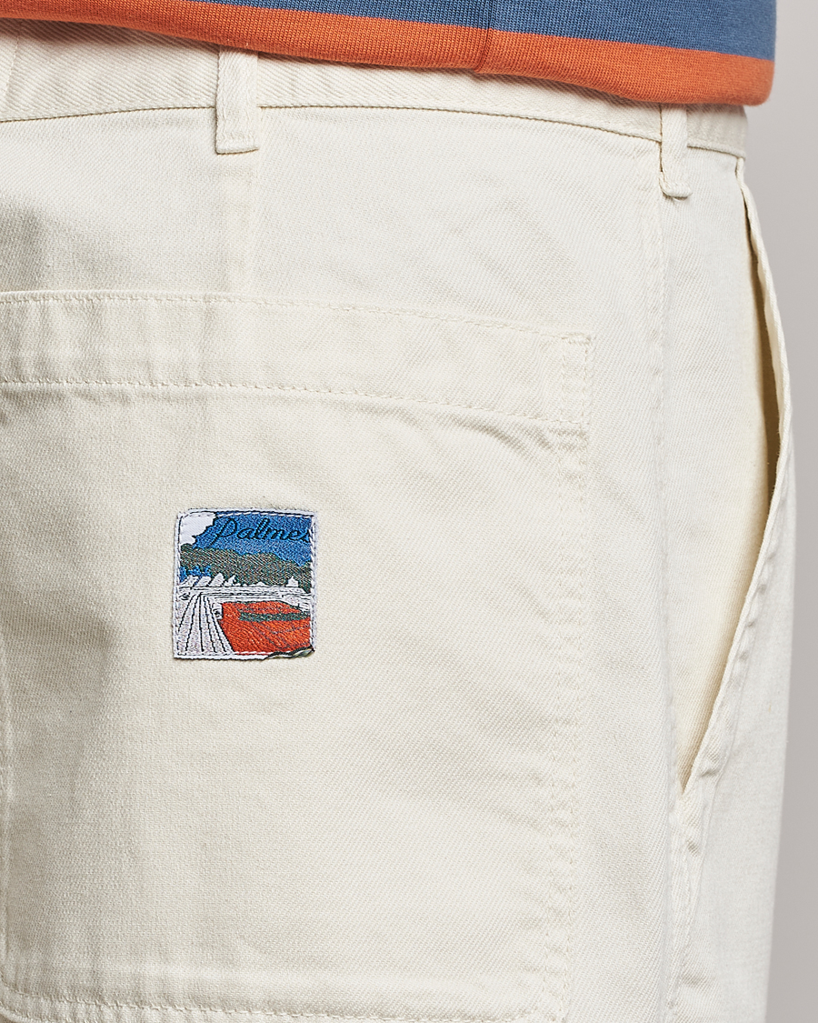 Herr | Byxor | Palmes | Broom Trousers Off White