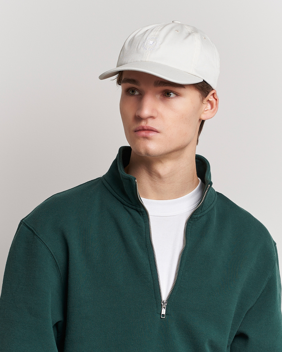 Herr | Palmes Circle 6-Panel Cap Off White | Palmes | Circle 6-Panel Cap Off White