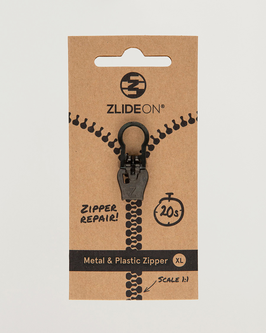 Herr |  | ZlideOn | Metal & Plastic Zipper Black