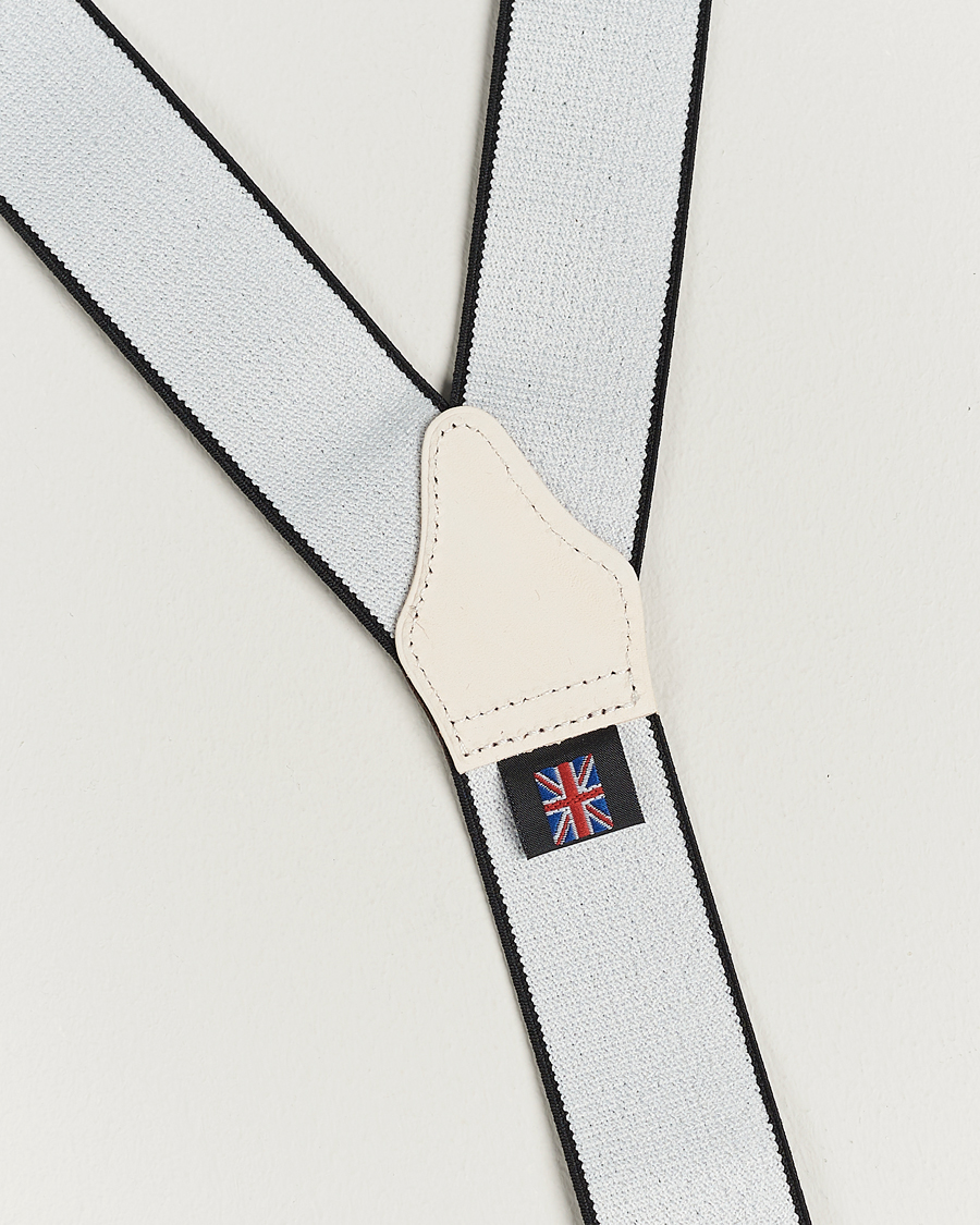 Herr | Albert Thurston Elastic Medallion Printed Braces 35mm Wine | Albert Thurston | Elastic Medallion Printed Braces 35mm Wine