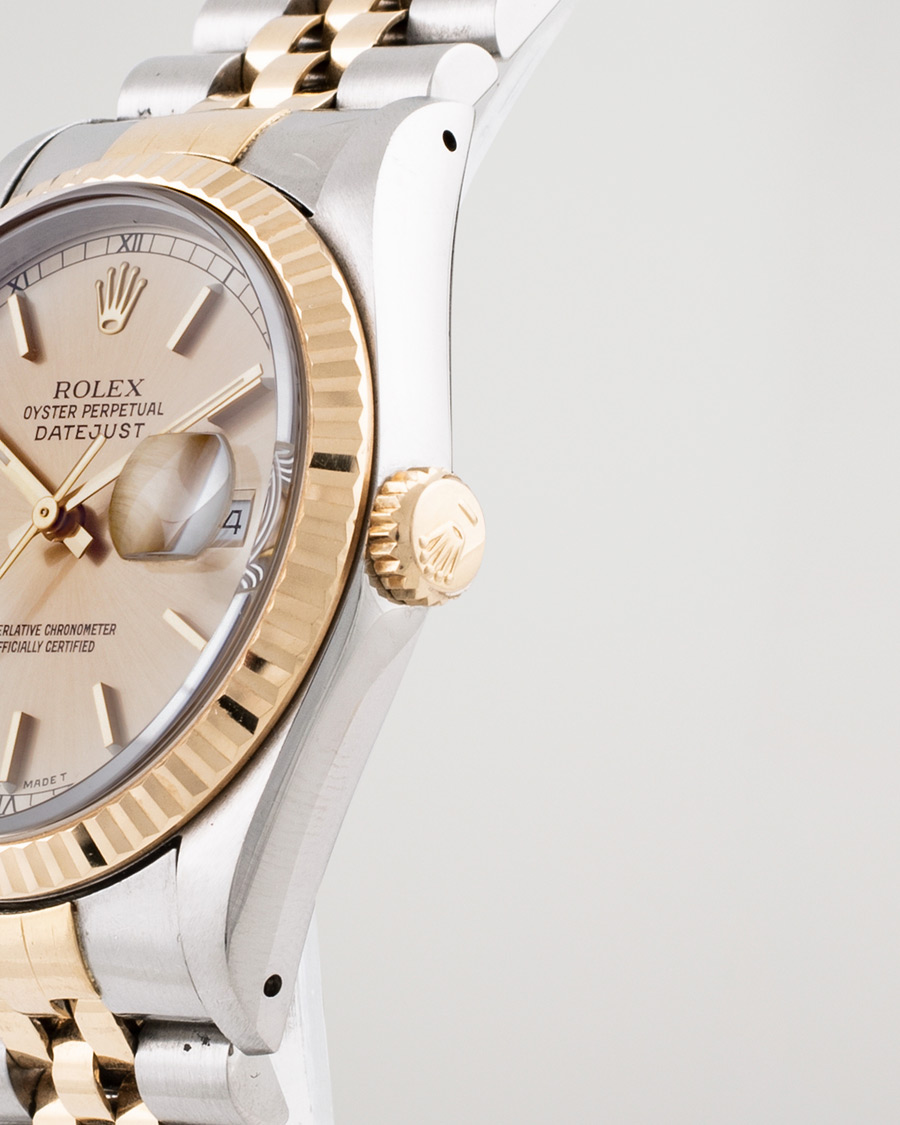 Herr | Pre-Owned & Vintage Watches | Rolex Pre-Owned | Datejust 16233 Oyster Perpetual Steel/Gold Gold