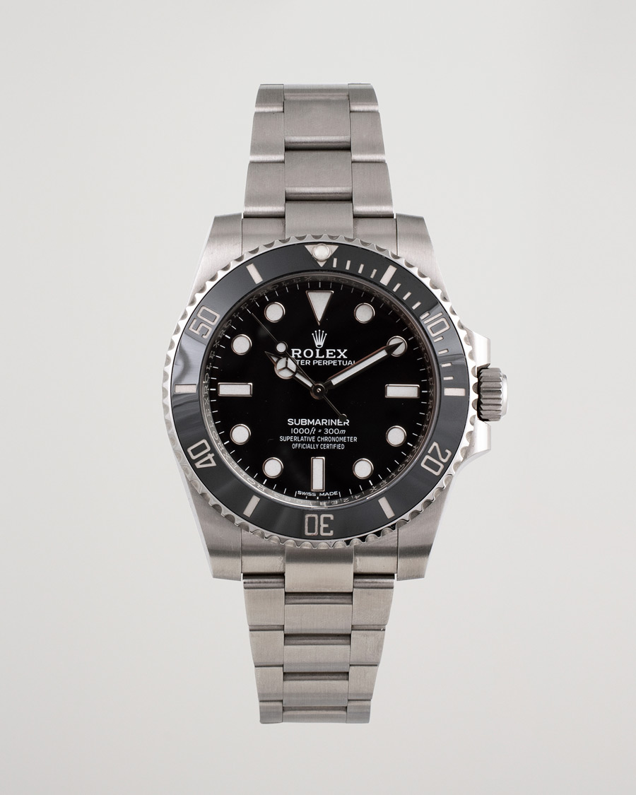 Herr | Pre-Owned & Vintage Watches | Rolex Pre-Owned | Submariner 114060 Oyster Perpetual Steel Black