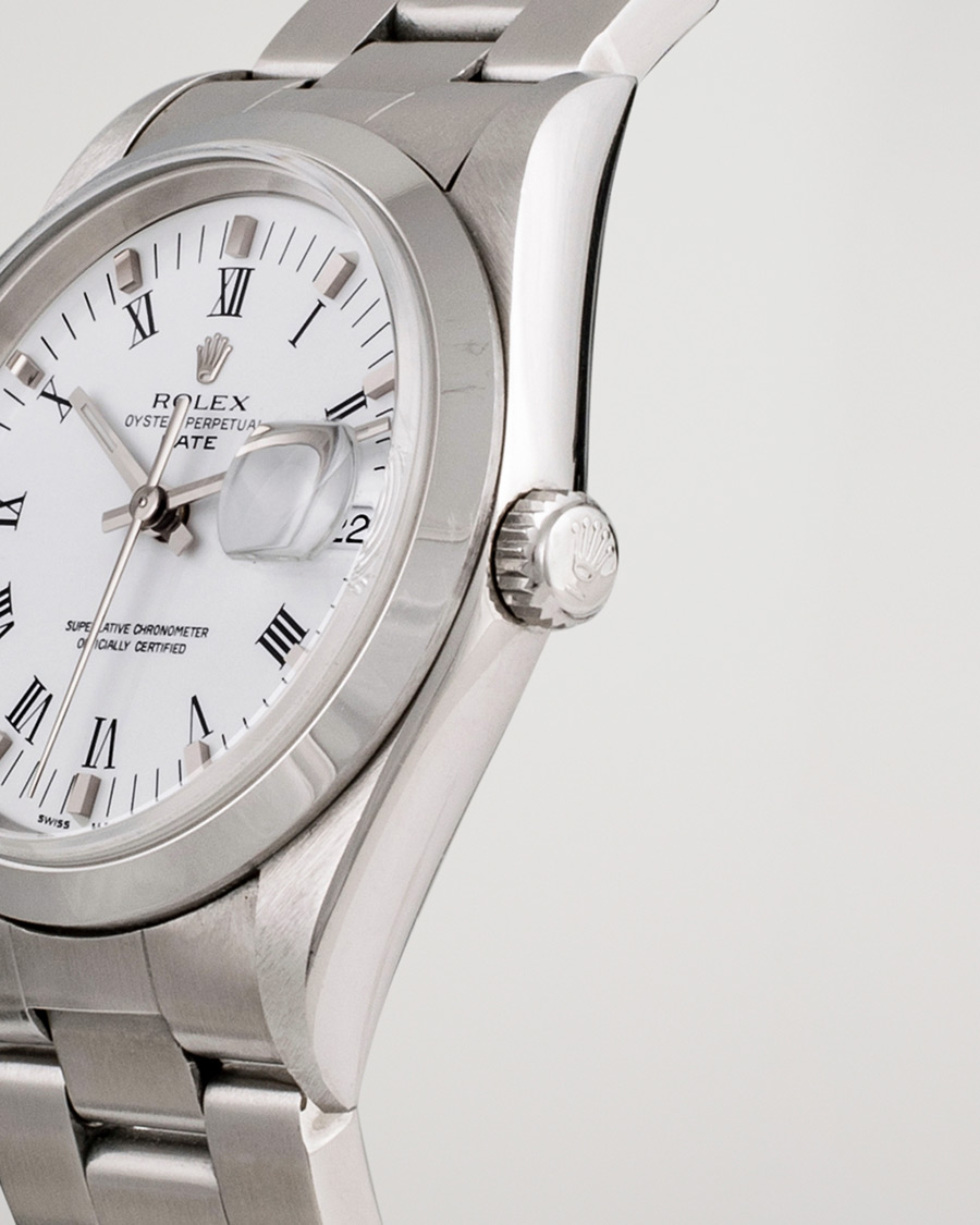 Herr | Pre-Owned & Vintage Watches | Rolex Pre-Owned | Date 15200 Oyster Perpetual Steel White