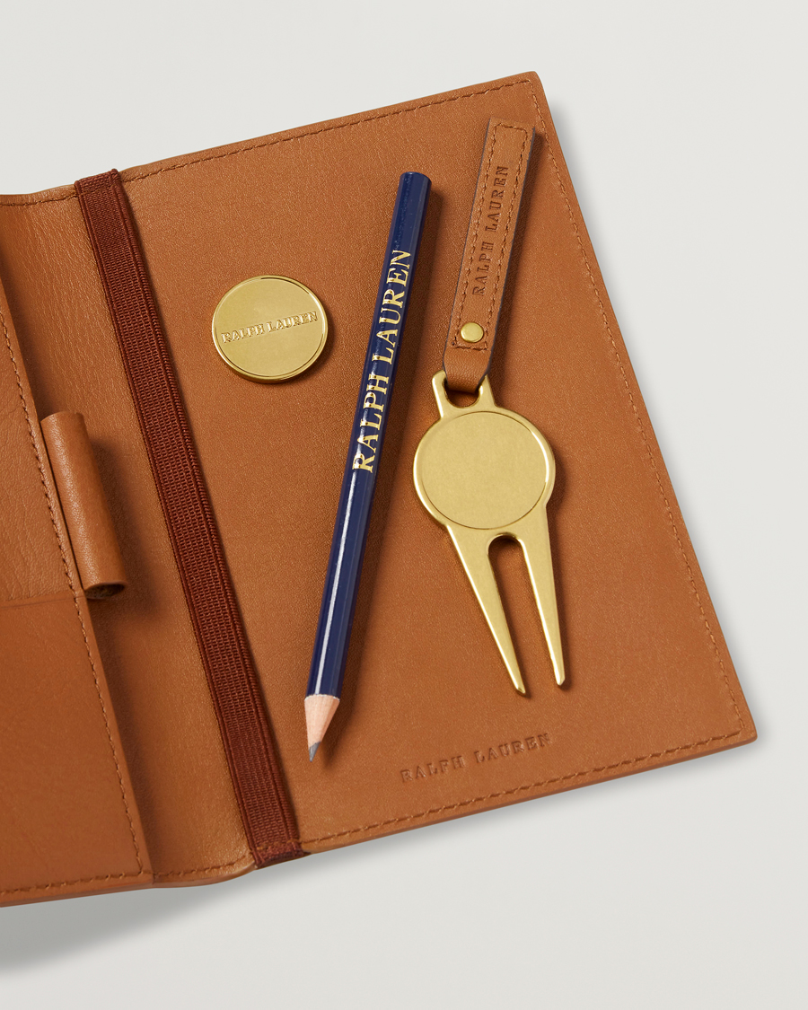 Herr | Ralph Lauren Home Buckley Golf Giftset Saddle Brown | Ralph Lauren Home | Buckley Golf Giftset Saddle Brown
