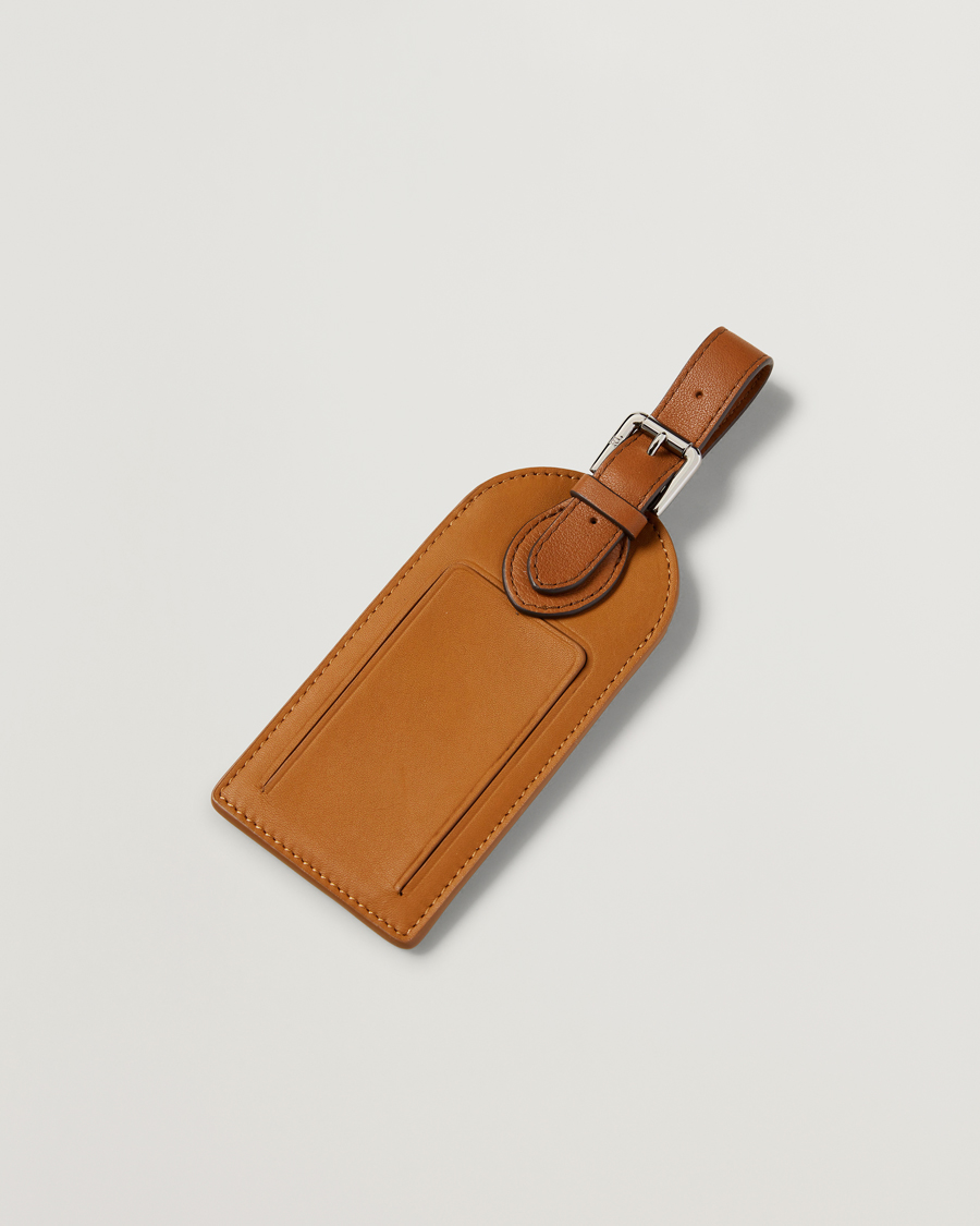 Herr | Ralph Lauren Home Toledo Luggage Tag Saddle Brown | Ralph Lauren Home | Toledo Luggage Tag Saddle Brown