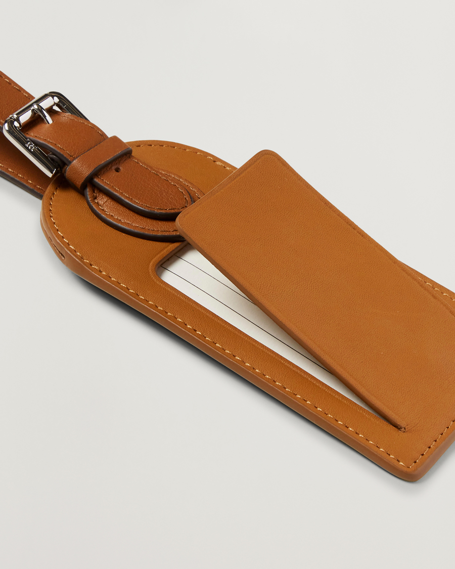 Herre |  | Ralph Lauren Home | Toledo Luggage Tag Saddle Brown