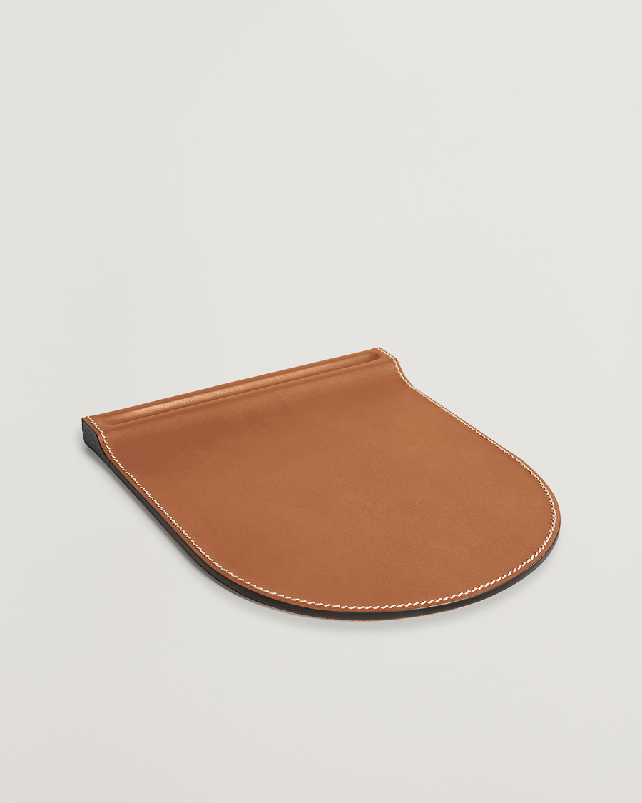 Herr | Till hemmet | Ralph Lauren Home | Brennan Leather Mouse Pad Saddle Brown