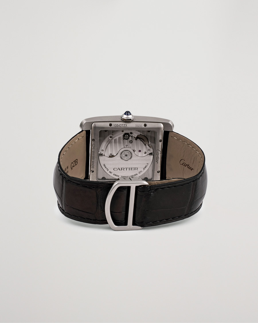 Herr | Pre-Owned & Vintage Watches | Cartier Pre-Owned | Tank MC W5330003 Steel White