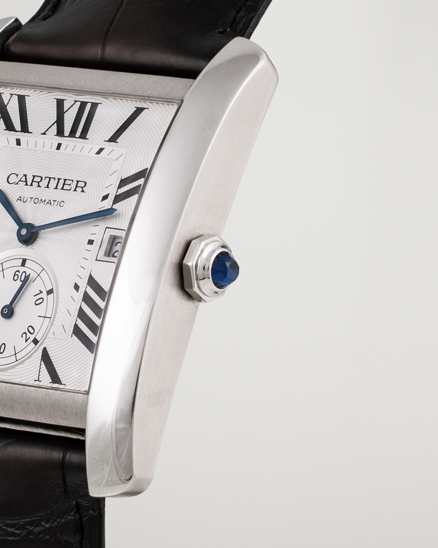 Herr | Pre-Owned & Vintage Watches | Cartier Pre-Owned | Tank MC W5330003 Steel White
