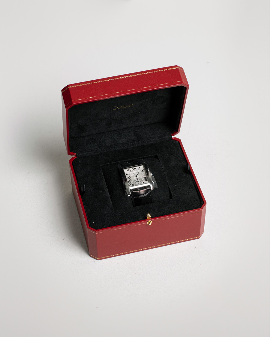Herr | Pre-Owned & Vintage Watches | Cartier Pre-Owned | Tank MC W5330003 Steel White