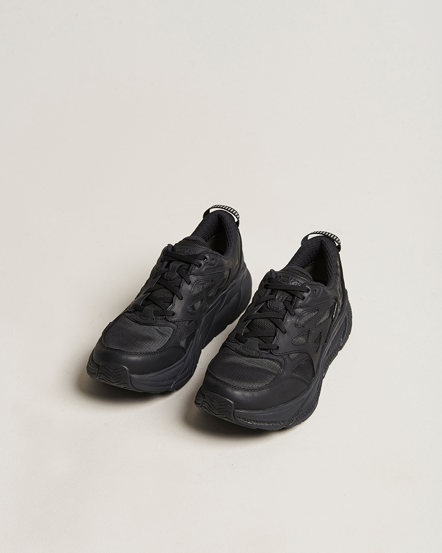 Herr | Svarta sneakers | Hoka One One | Clifton L Gore-Tex Black