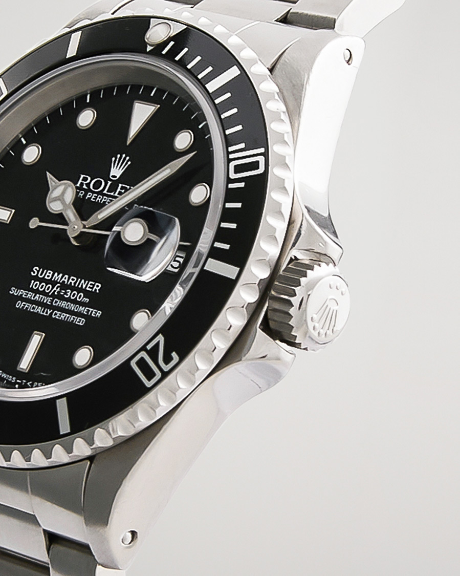 Herr | Pre-Owned & Vintage Watches | Rolex Pre-Owned | Submariner Date 16610 Steel Black