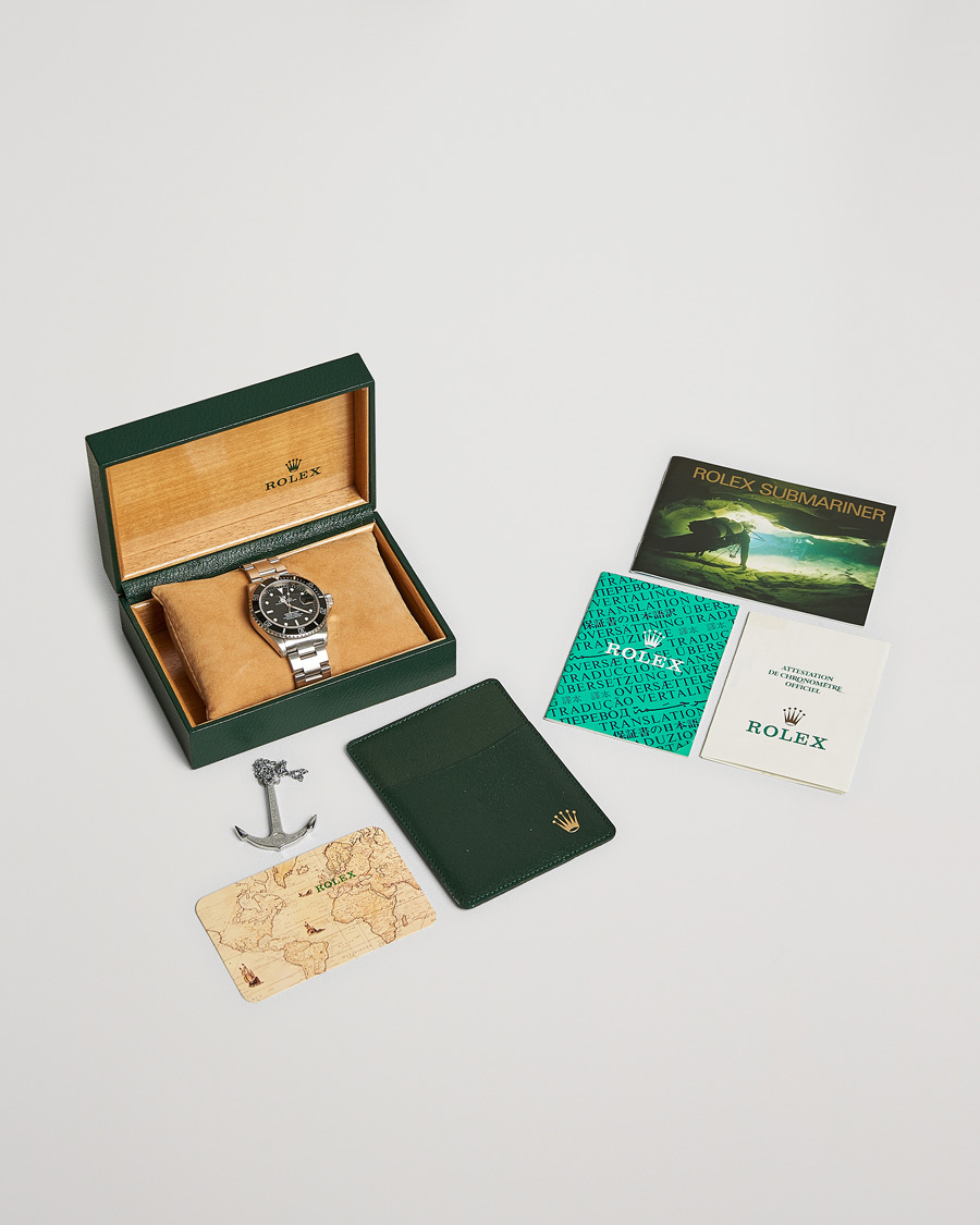 Herr | Pre-Owned & Vintage Watches | Rolex Pre-Owned | Submariner Date 16610 Steel Black