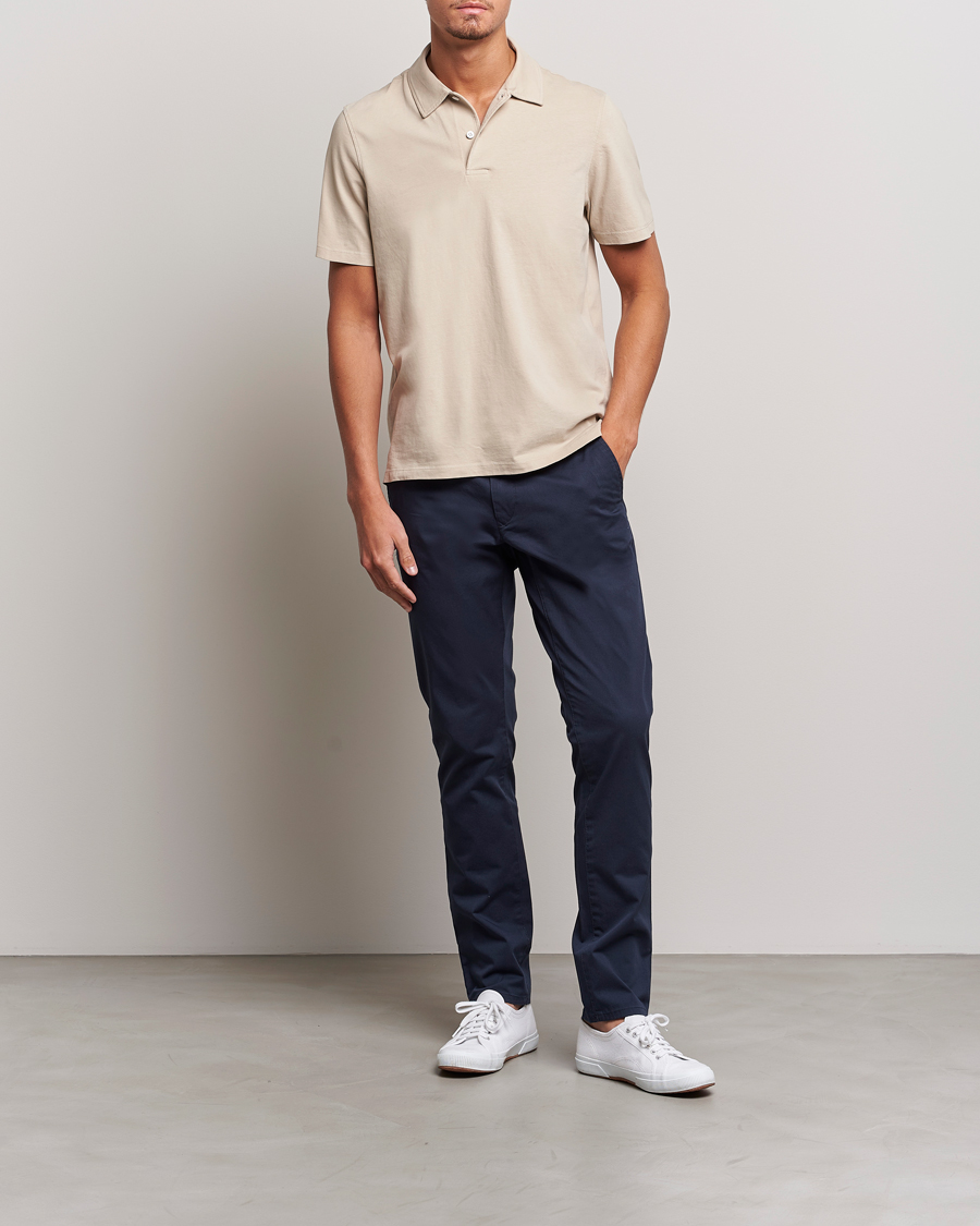 Herr | Pikéer | Morris | Durwin Short Sleeve Polo Khaki