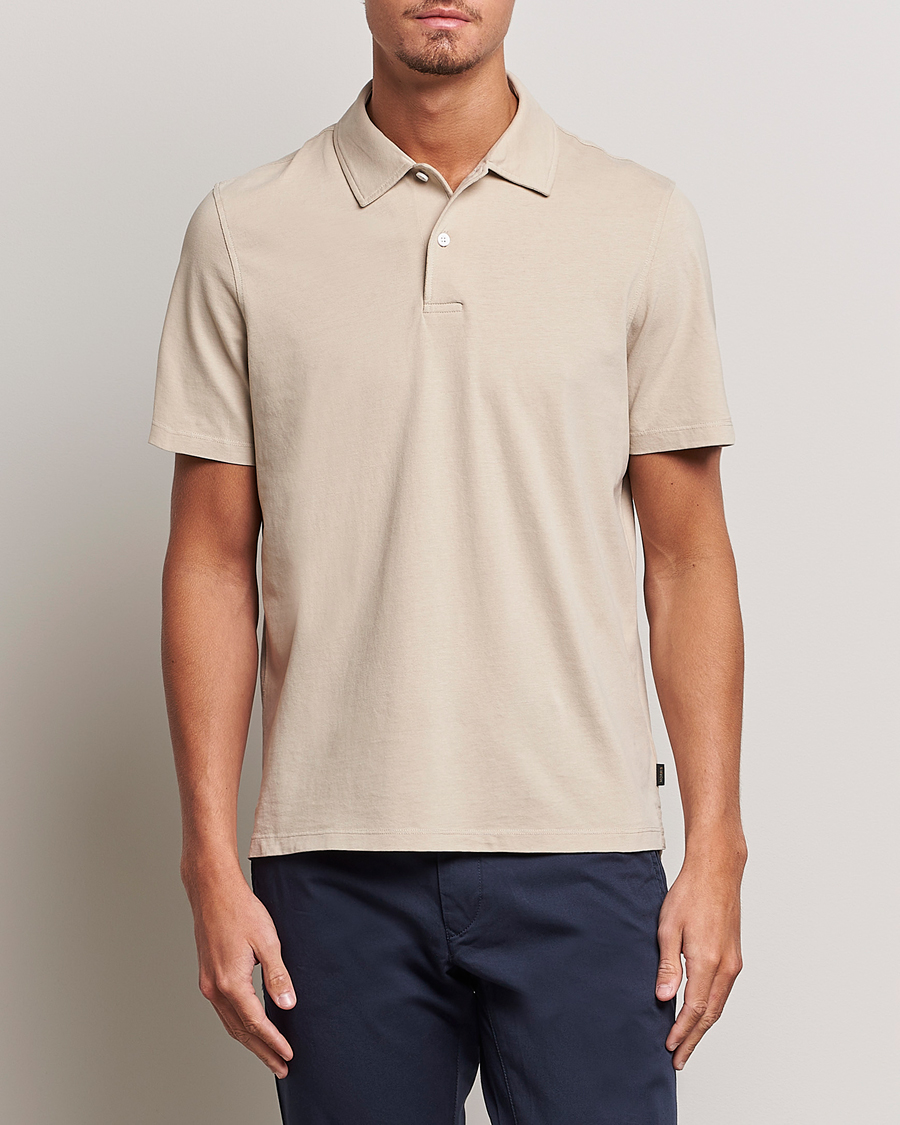 Herr | Pikéer | Morris | Durwin Short Sleeve Polo Khaki