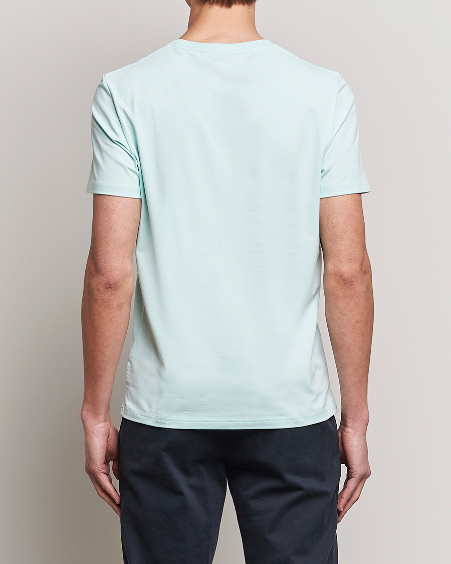 Herr | T-Shirts | Morris | James Cotton T-Shirt Turquoise
