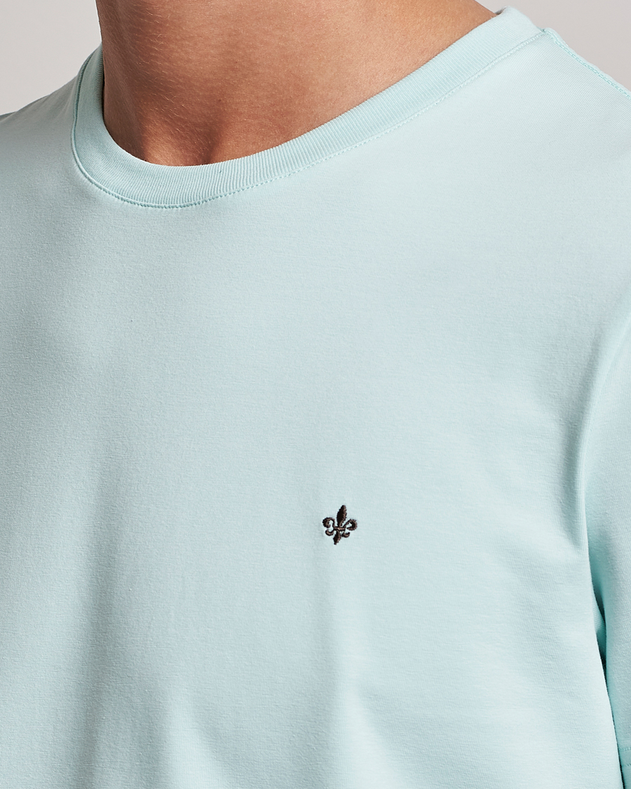 Herr | T-Shirts | Morris | James Cotton T-Shirt Turquoise