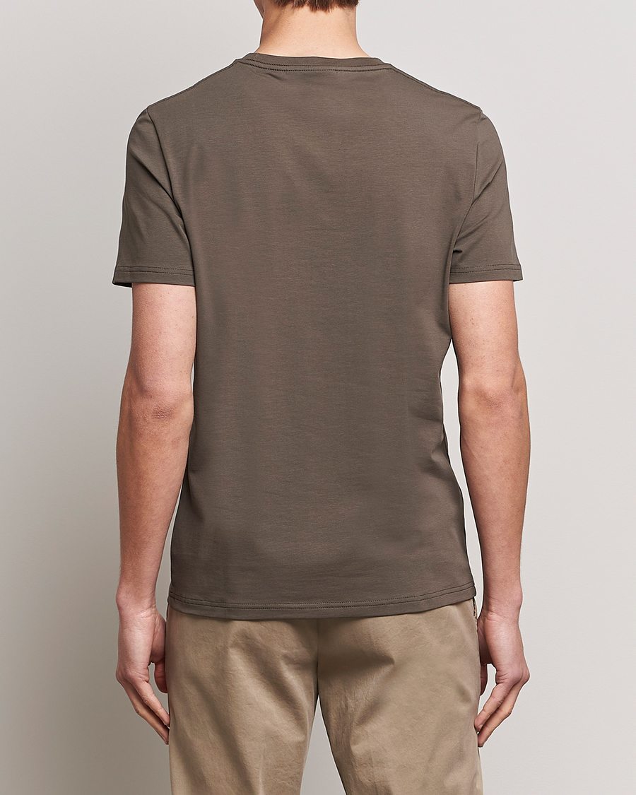 Herr | T-Shirts | Morris | James Cotton T-Shirt Brown