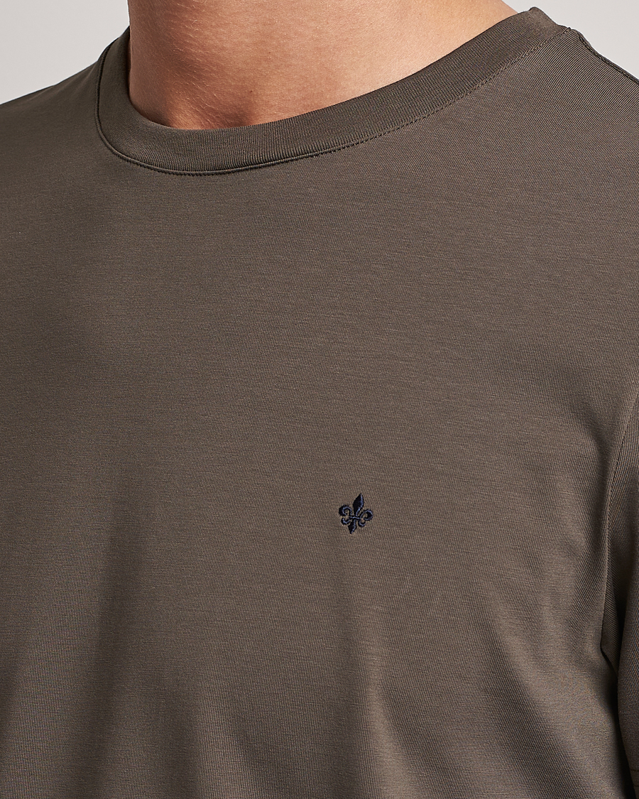 Herr | T-Shirts | Morris | James Cotton T-Shirt Brown