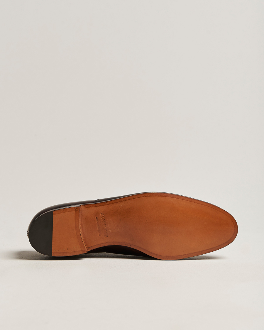 Herr | Oxfords | John Lobb | City II Oxford Dark Brown Calf
