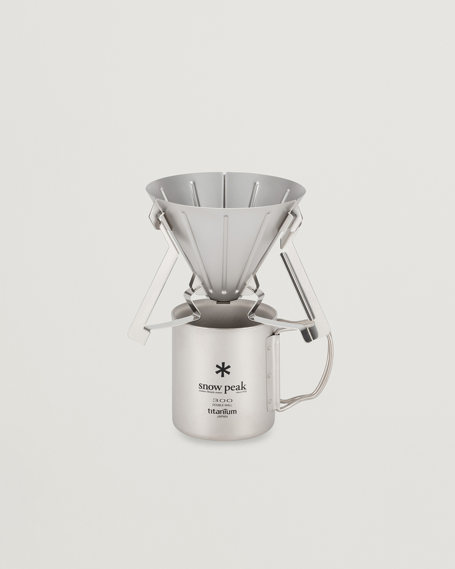 Herr | Avdelningar | Snow Peak | Field Barista Coffee Dripper Stainless Steel