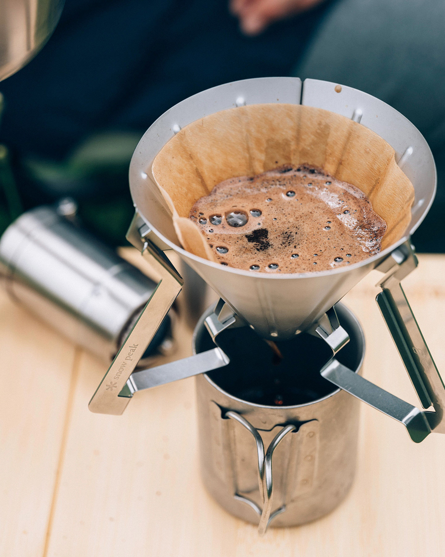 Herr | Campingutrustning | Snow Peak | Field Barista Coffee Dripper Stainless Steel