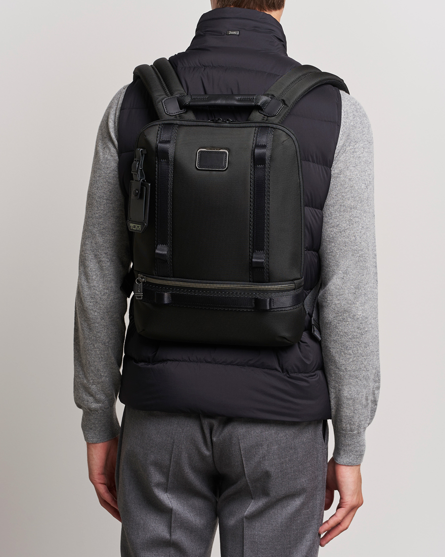 Herr | TUMI Alpha Bravo Falcon Tactical Backpack Black | TUMI | Alpha Bravo Falcon Tactical Backpack Black