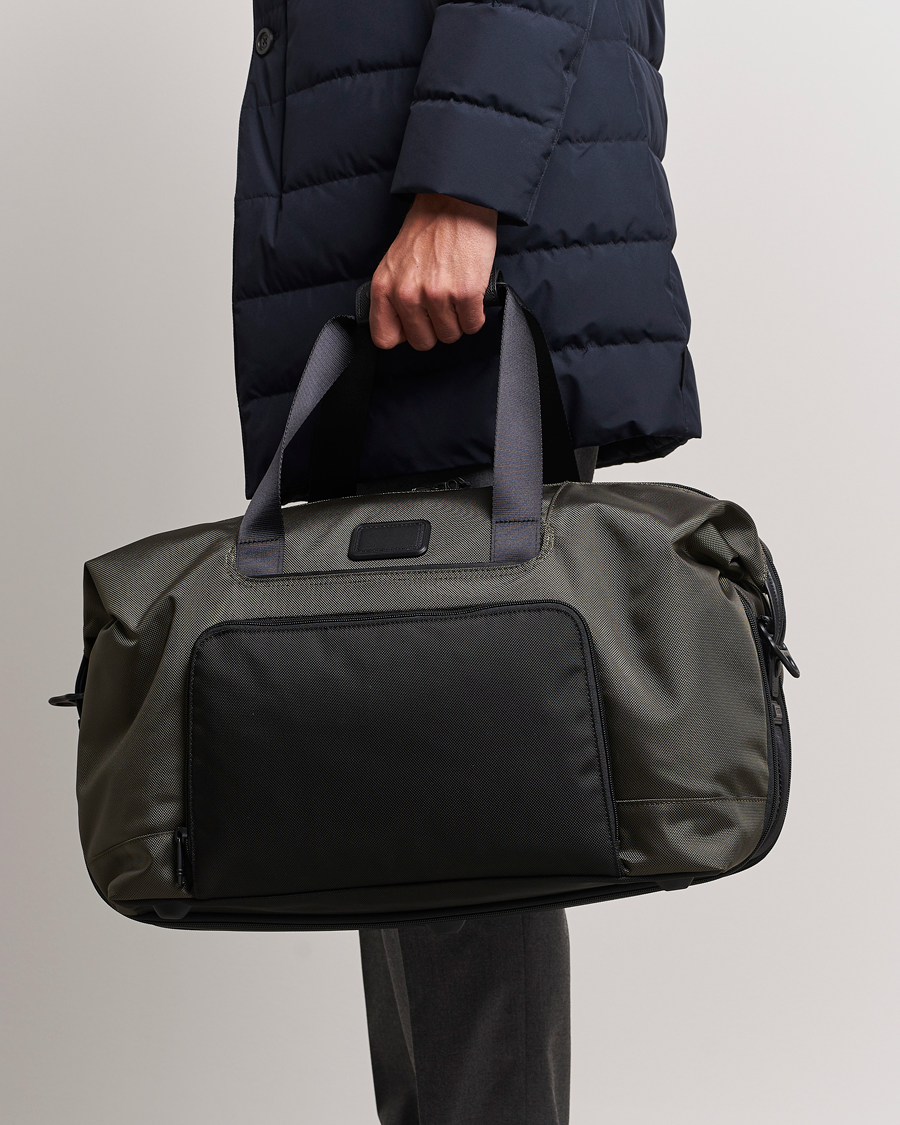 Herr | TUMI | TUMI | Alpha 3 Double Expansion Satchel Olive Night