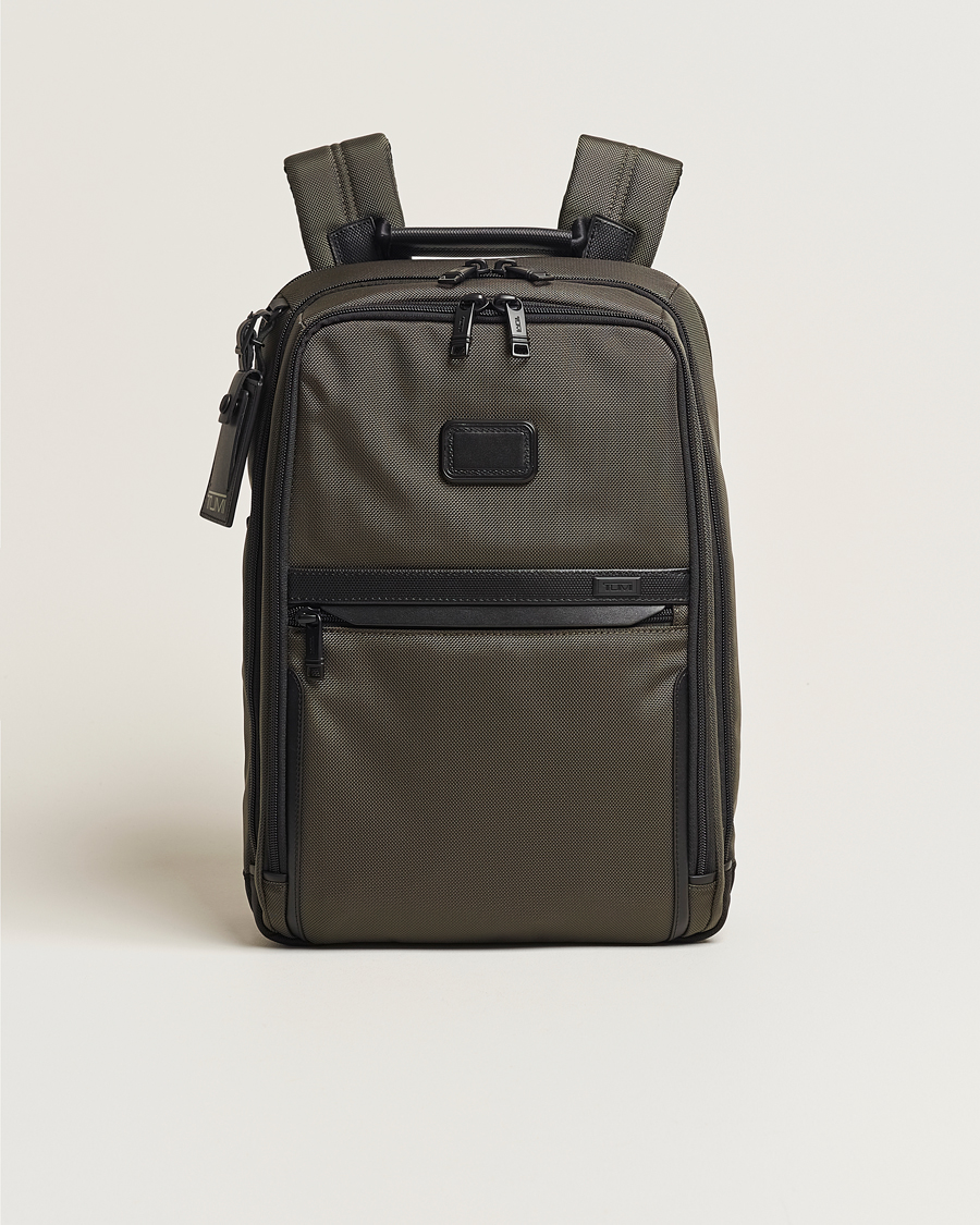 Herr | TUMI Alpha 3 Slim Backpack Olive Night | TUMI | Alpha 3 Slim Backpack Olive Night