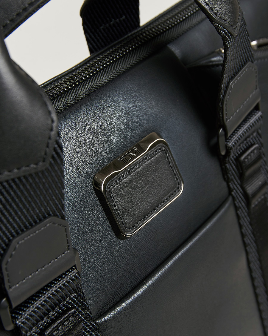 Herr | Väskor | TUMI | Alpha Bravo Academy Leather Brief Black