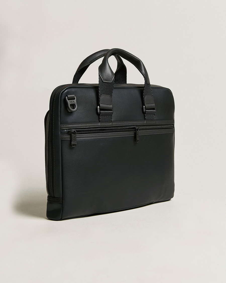 Herr | Väskor | TUMI | Alpha Bravo Academy Leather Brief Black