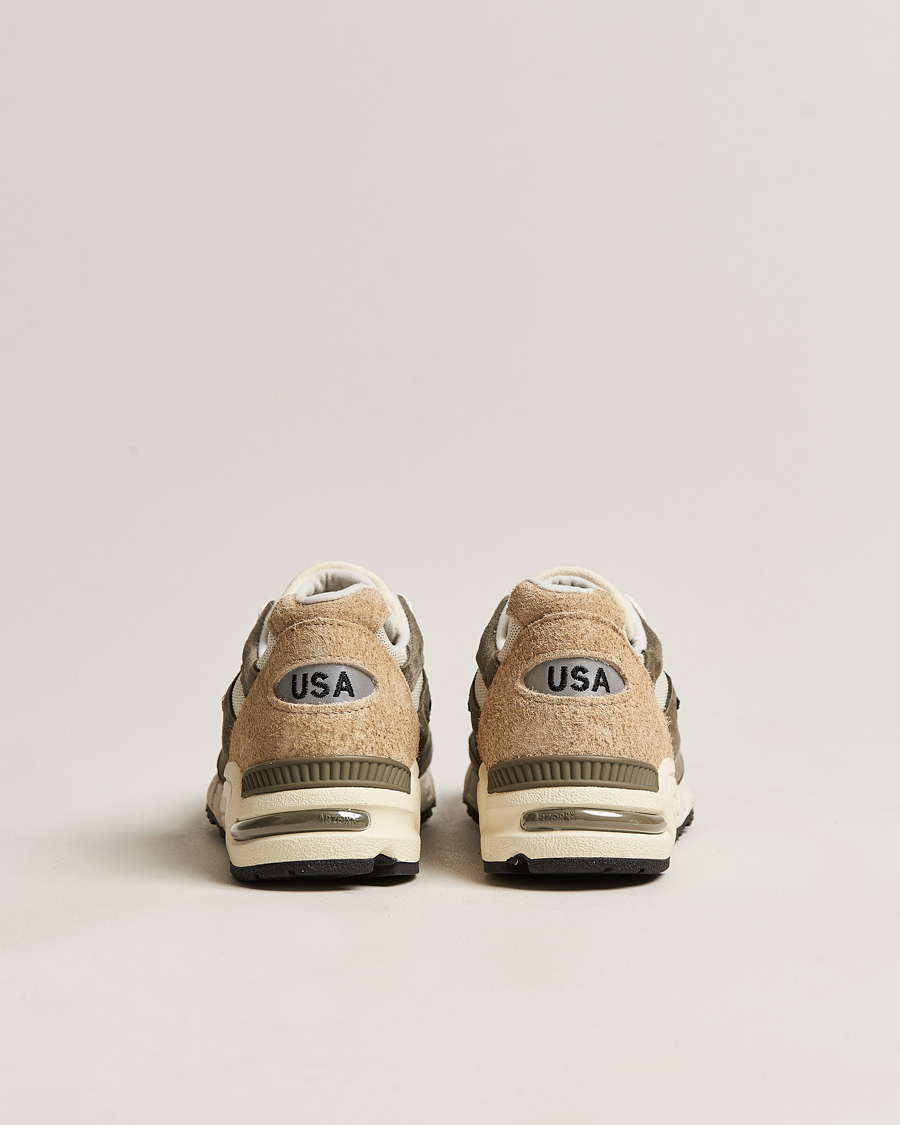 Herr | New Balance Made In USA 990 Sneakers Khaki/Beige | New Balance | Made In USA 990 Sneakers Khaki/Beige
